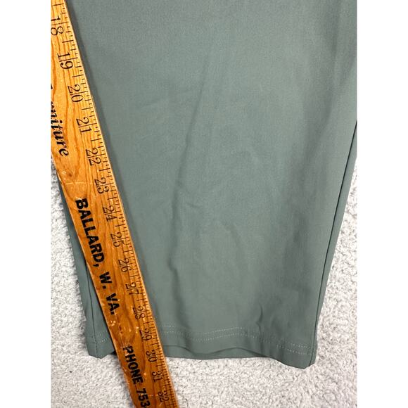 Algo Pants Men 48 Olive Green Chino Tech Performance UPF 40 Moisture Wicking NEW - Picture 9 of 10